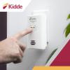 imageKidde Carbon Monoxide Detector Plug in Wall with AA Battery Backup TestHush ButtonClamshell Packaging