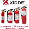 imageKidde CommercialGrade Fire Extinguisher for Office Schools Rechargeable 1A10BC25 LBS 2024 Edition