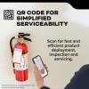 imageKidde CommercialGrade Fire Extinguisher for Office Schools Rechargeable 1A10BC25 LBS 2025 Edition