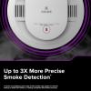 imageKidde Hardwired Kidde App Enabled Smart Smoke and Carbon Monoxide Detector AA Battery Backup Voice Alerts Interconnected AlarmSmart Smoke  Carbon Monoxide Detector