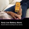 imageKidde Hardwired Kidde App Enabled Smart Smoke and Carbon Monoxide Detector AA Battery Backup Voice Alerts Interconnected AlarmSmart Smoke  Carbon Monoxide Detector