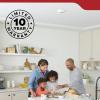 imageKidde Hardwired Smoke Detector 10Year Battery Backup Interconnectable LED Warning Light Indicators 20SA101 Pack