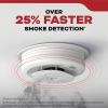 imageKidde Hardwired Smoke Detector AA Battery Backup Interconnectable LED Warning Light Indicators 2 Pack2 Pack