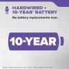 imageKidde Hardwired Smoke ampamp Carbon Monoxide Detector 10Year Battery Backup Interconnectable LED Warning Light Indicators 30CUA101 Pack