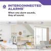 imageKidde Hardwired Smoke ampamp Carbon Monoxide Detector 10Year Battery Backup Interconnectable LED Warning Light Indicators 30CUA101 Pack
