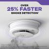imageKidde Hardwired Smoke ampamp Carbon Monoxide Detector AA Battery Backup Voice Alerts Interconnectable LED Warning Light Indicators White1 Pack