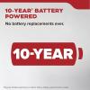 imageKidde Smoke Detector 10Year Battery Powered LED Warning Light Indicators1 Pack