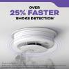imageKidde Smoke Detector AA Battery Powered LED Warning Light Indicators 1 Pack White 30CUAR3 Pack