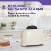 imageKidde Smoke ampamp Carbon Monoxide Detector 10Year Battery Powered Voice Alerts LED Warning Light Indicators1 Pack