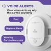 imageKidde Smoke ampamp Carbon Monoxide Detector 10Year Battery Powered Voice Alerts LED Warning Light Indicators1 Pack