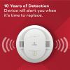imageKidde Smoke ampamp Carbon Monoxide Detector AA Battery Powered LED Warning Light Indicators 1 PackWhite