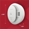 imageKidde Smoke ampamp Carbon Monoxide Detector AA Battery Powered LED Warning Light Indicators 1 PackWhite