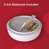 imageKidde Smoke ampamp Carbon Monoxide Detector AA Battery Powered LED Warning Light Indicators 1 PackWhite