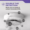 imageKidde Smoke ampamp Carbon Monoxide Detector AA Battery Powered Voice Alerts LED Warning Light Indicators 30CUDRV1 Pack
