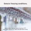 imageKidde WiFi Water Leak Detector ampamp Freeze Alarm Alexa Device Smart Leak Detector for Homes with App AlertsWhite1 pack