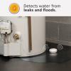 imageKidde WiFi Water Leak Detector ampamp Freeze Alarm Alexa Device Smart Leak Detector for Homes with App AlertsWhite1 pack
