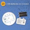 imageKidde WiFi Water Leak Detector ampamp Freeze Alarm Alexa Device Smart Leak Detector for Homes with App AlertsWhite6 pack