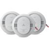 imageKidde Hardwired Smoke Detector 10Year Battery Backup Interconnectable LED Warning Light Indicators 20SA103 Pack