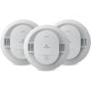 imageKidde Smoke Detector 10Year Battery Powered Voice Alerts LED Warning Light Indicators 20SD10V3 Pack