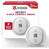 imageKidde Smoke Detector 4Inch Compact AA Battery Powered 10SDR