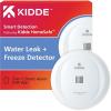 imageKidde WiFi Water Leak Detector ampamp Freeze Alarm Alexa Device Smart Leak Detector for Homes with App AlertsWhite6 pack