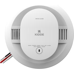 imageKidde 20SAR Hardwired Smoke Detector AA Battery Backup Interconnectable LED Warning Light Indicators1 Pack