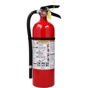 imageKidde Fire Extinguisher for Commercial Use 3A40BC 9 Lbs Refillable ampamp Reusable Hose ampamp Wall Mount Included1 Pack
