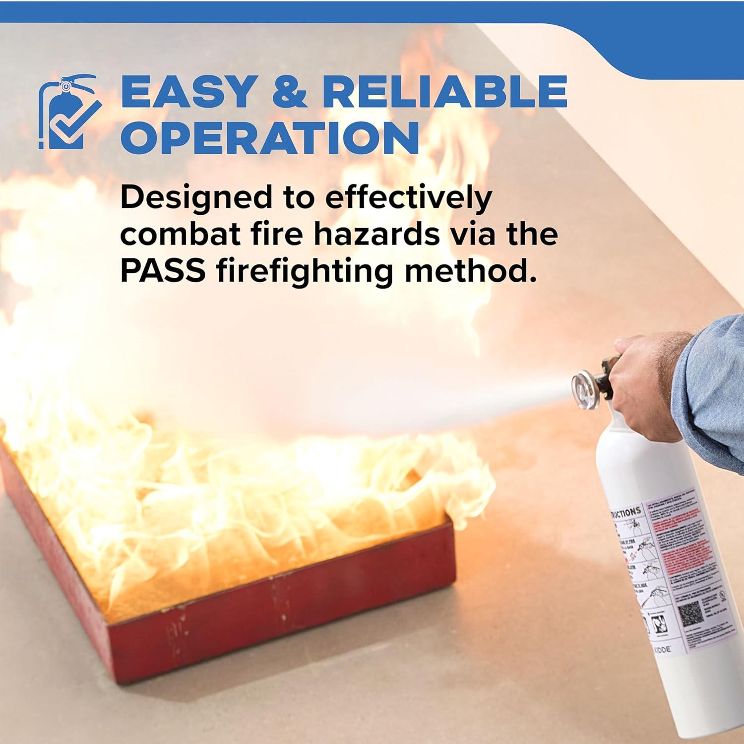imageKidde Fire Extinguisher for Boats SingleUse 2A10BCMAR10