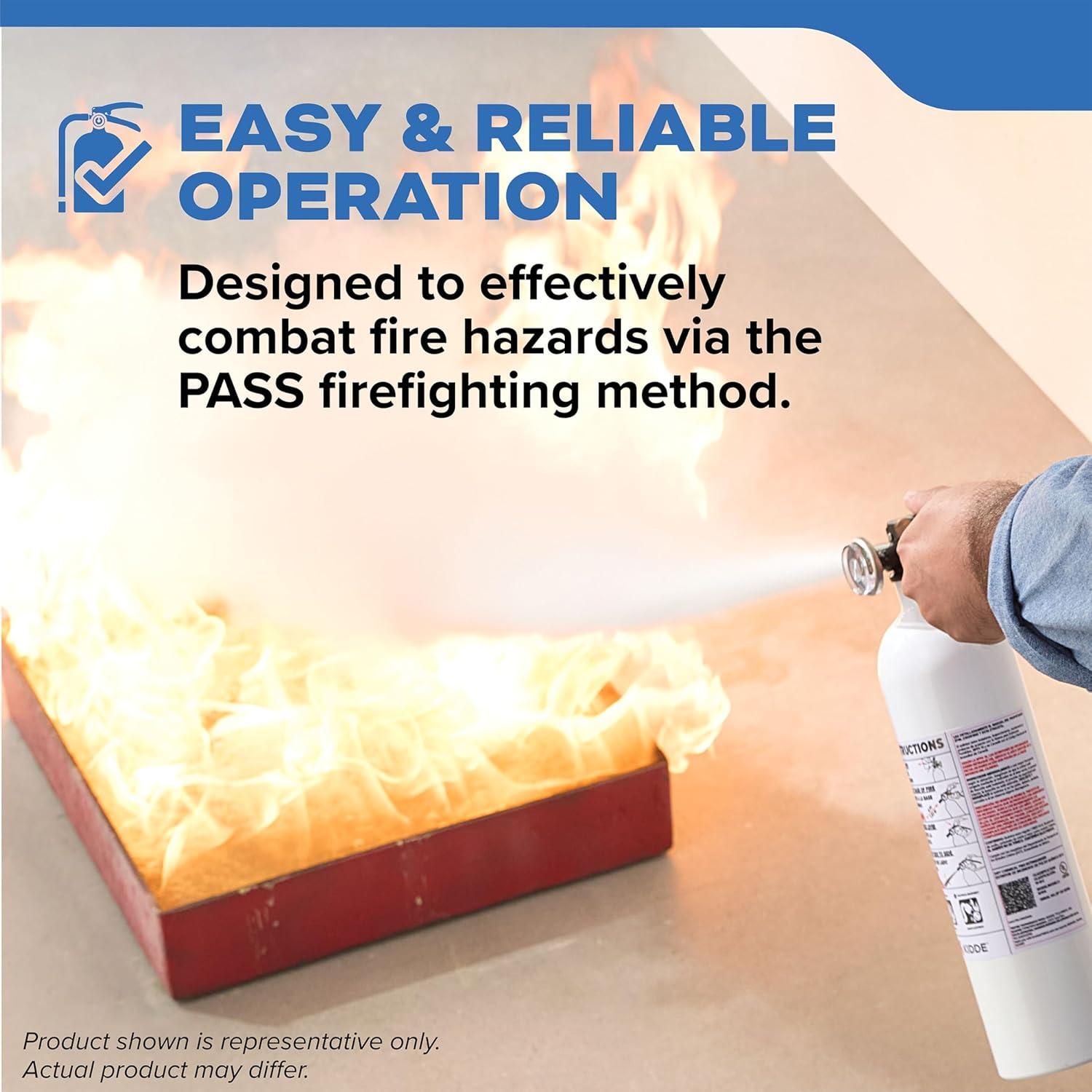 imageKidde Fire Extinguisher for Boats SingleUse 2A10BCMAR110