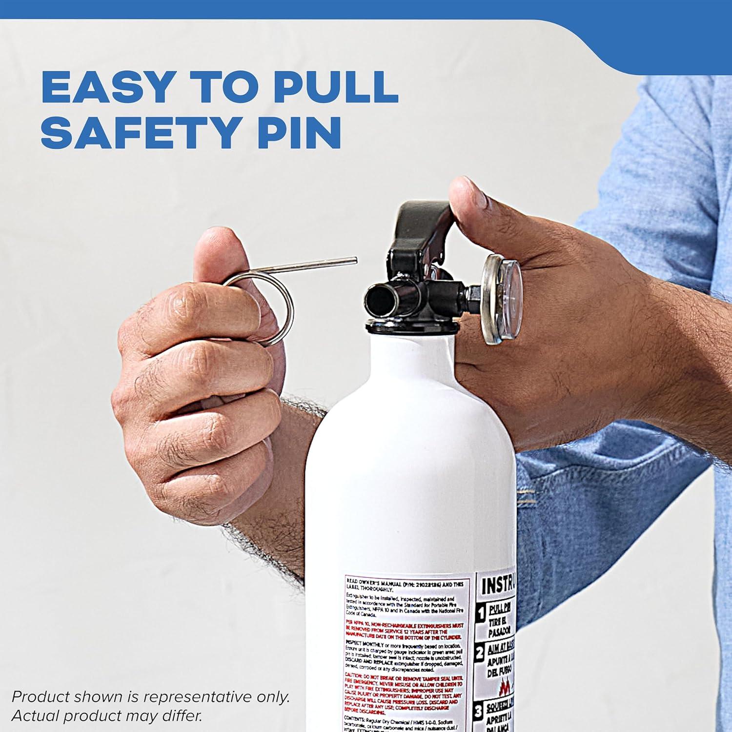 imageKidde Fire Extinguisher for Boats SingleUse 2A10BCMAR110