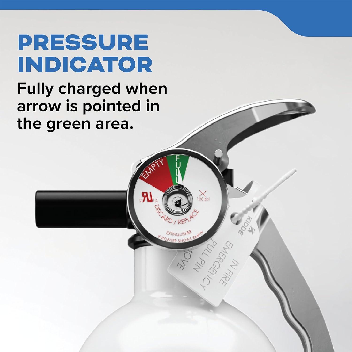 imageKidde Fire Extinguisher for Boats SingleUse 2A10BCMAR110