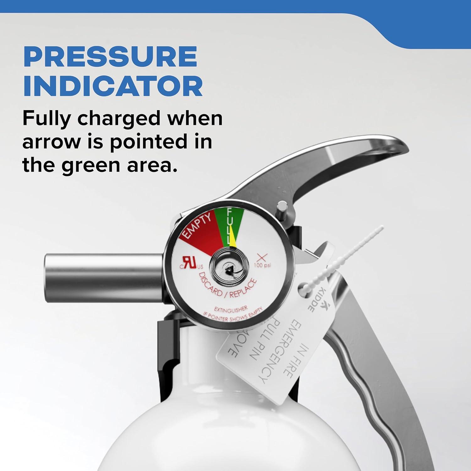 imageKidde Fire Extinguisher for Boats SingleUse 2A10BCPWC