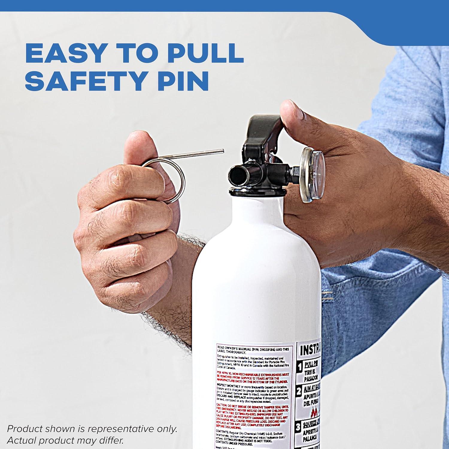 imageKidde Fire Extinguisher for Boats SingleUse 2A10BCPWC