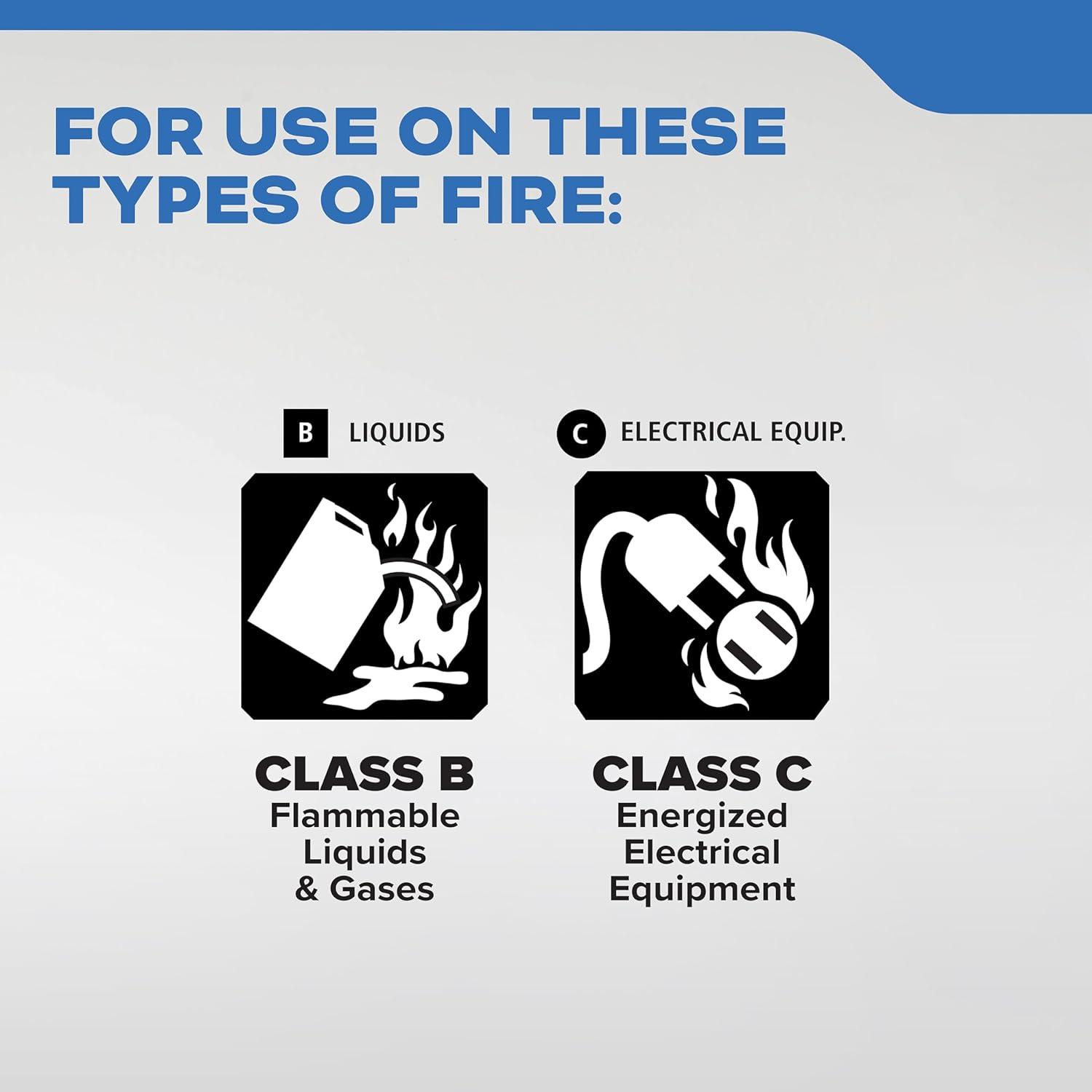 imageKidde Fire Extinguisher for Boats SingleUse 2A10BCPWC