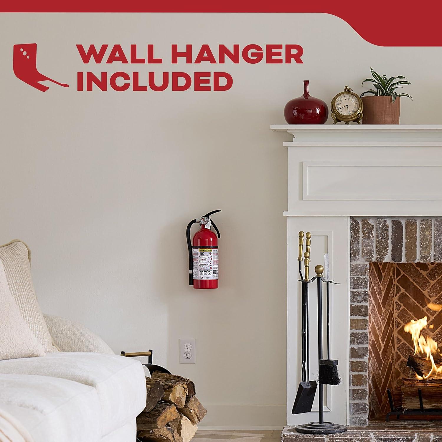imageKidde Fire Extinguisher for Home For Residential and Living Area Use 2A10BC