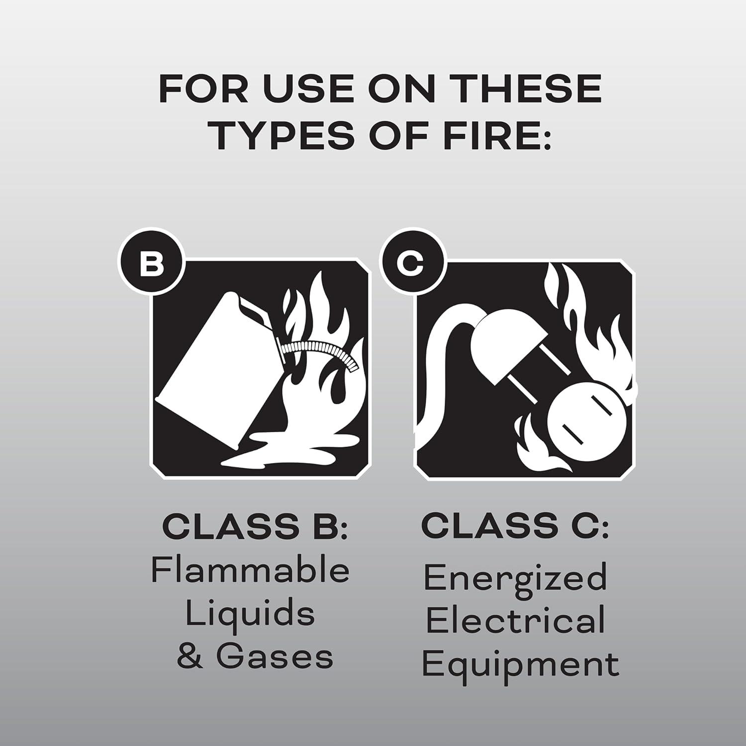 imageKidde Fire Extinguisher for Vehicles Cars Trucks SingleUse 5BCM5G