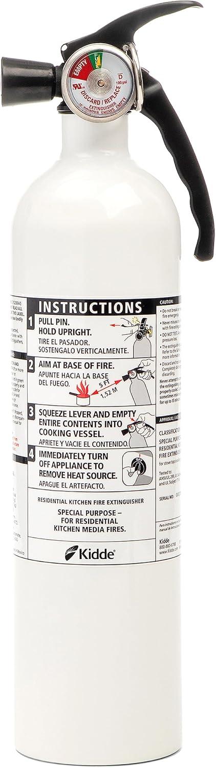 imageKidde Fire Extinguisher for Vehicles Cars Trucks SingleUse 5BCM5G