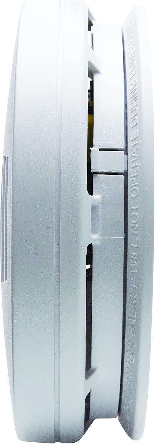 imageKidde Hardwired Carbon Monoxide Detector with 9Volt Battery Backup Digital LED Display 575 diameter x 18 depth575 diameter x 18 depth Pack of 6