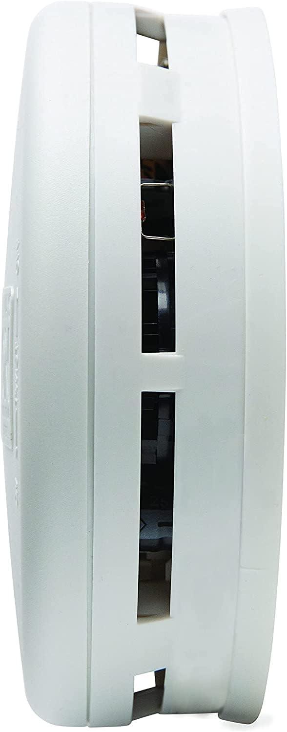 imageKidde Smoke Detector 10Year Battery Photoelectric Sensor Smoke Alarm White