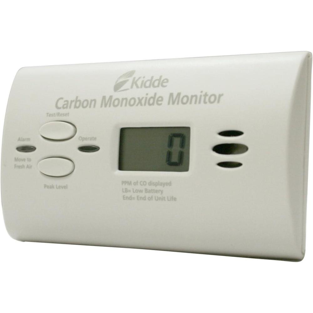 imageKidde UltraSensitive Carbon Monoxide Detector for Pets Health or Medical Conditions Battery Powered with Digital Display UNIT