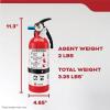 imageKidde Basic Fire Extinguisher for Home Office Residential SingleUse 5BCSingle Use