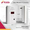 imageKidde Carbon Monoxide Detector Plug In Wall with 9Volt Battery Backup Digital LED Display  2 Pack4 Pack