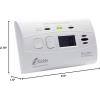 imageKidde Carbon Monoxide Detector with 10Year Battery Digital Display 3 LEDs Replacement Indicator Peak Level Memory 2 Pack2 packs