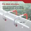imageKidde Fire Escape Ladder 3Story Rope Ladder Extends to 25Feet AntiSlip Rungs25Feet