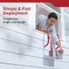 imageKidde Fire Escape Ladder 3Story Rope Ladder Extends to 25Feet AntiSlip Rungs25Feet