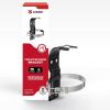 imageKidde Fire Extinguisher Mount Metal Strap Bracket Heavy Duty Compatible 5Pound Fire Extinguishers Black1