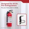 imageKidde Fire Extinguisher Mount Metal Strap Bracket Heavy Duty Compatible 5Pound Fire Extinguishers Black1