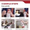 imageKidde Flame Out Fire Spray Extinguishing Aerosol for Home Use Kitchens Dorms Apartments Compact Portable ampamp Easy to Use NonToxic 176 oz 1 Pack2 Pack