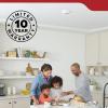 imageKidde Hardwired Smoke Detector 10Year Battery Backup Voice Alerts Interconnectable LED Warning Light Indicators 20SA10V1 Pack