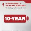 imageKidde Hardwired Smoke Detector 10Year Battery Backup Voice Alerts Interconnectable LED Warning Light Indicators 20SA10V1 Pack